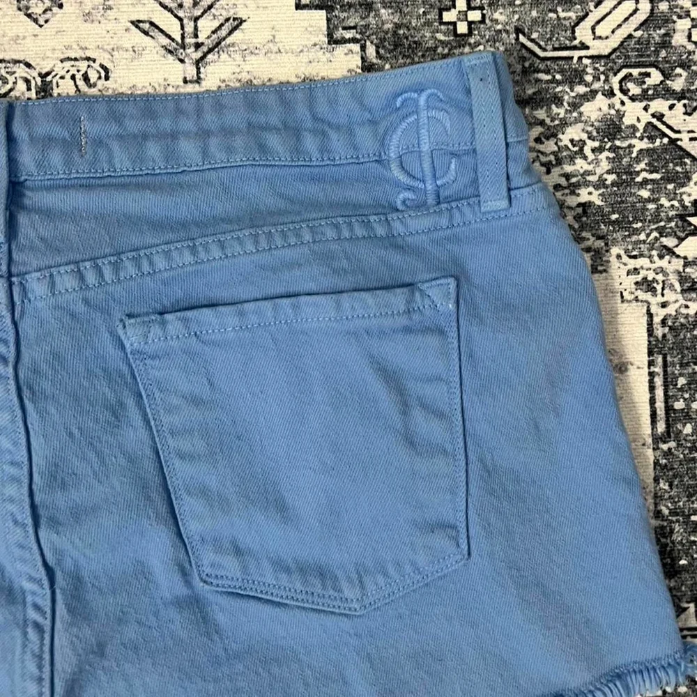 Juicy Couture Blue Midrise Denim Shorts - Size 28